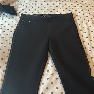 Black Embellished Pants